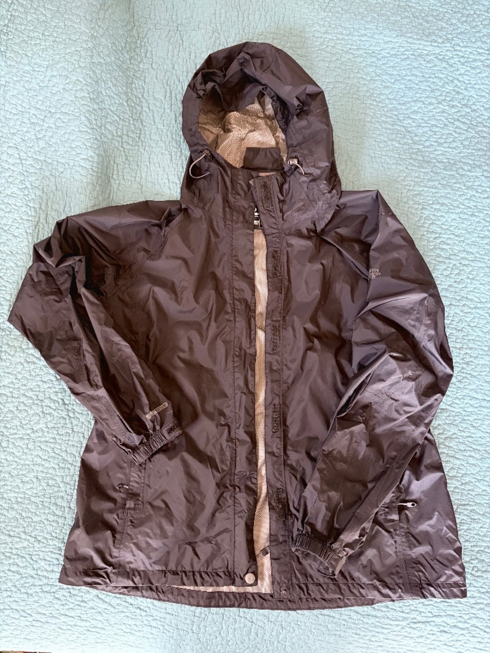 Eastern Mountain Sports Women’s Rain Jacket, XL, Black